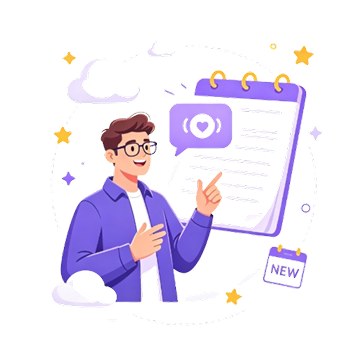 主动提供建议插画